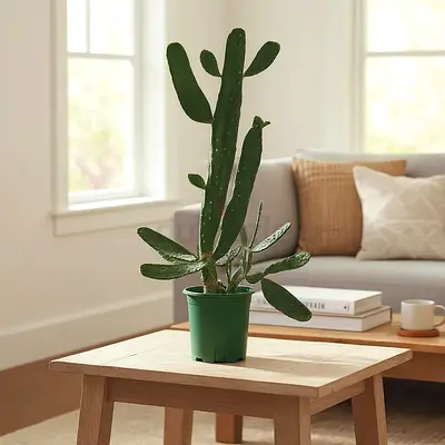 Potted cactus plant - healthy indoor succulent