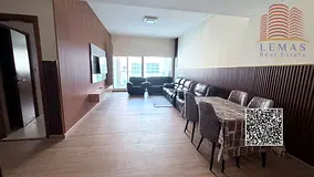 "Spacious 3BR + Maid Room with Sea View | Ajman One Tower