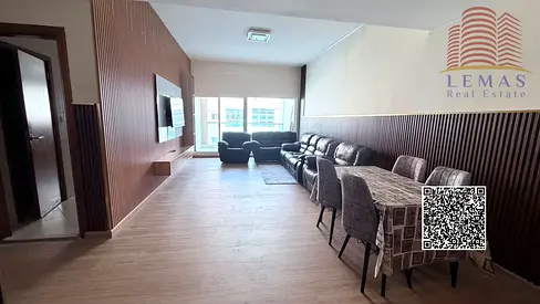 "Spacious 3BR + Maid Room with Sea View | Ajman One Tower