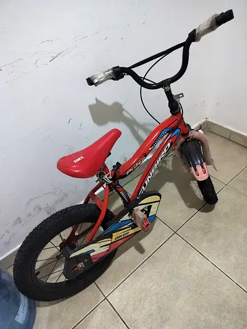 Kids 16-inch Red Avigo Bicycle — Good Condition