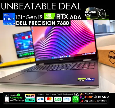 ● Dell Precision 7680 - 13thGen i9 Extreme 64GB RTX Nvidia 8GB - xps fury zbook 5680 5770 P1 P16