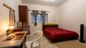 Furnished attached family room available from direct owner