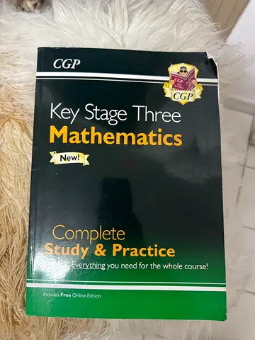 CGP Key Stage 3 Mathematics – Complete Study & Practice Book