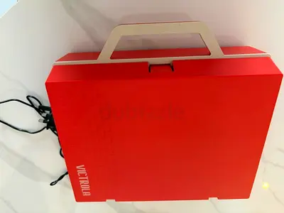 Victrola portable vintage record player