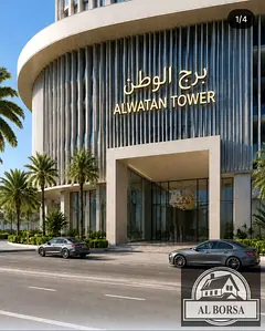 1-Bedroom Apartment for Sale in Watan Tower – Ajman Corniche | Partial Sea View | Prime Beachfront