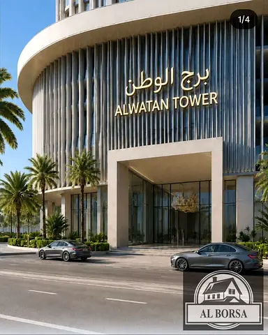 1-Bedroom Apartment for Sale in Watan Tower – Ajman Corniche | Partial Sea View | Prime Beachfront Location
