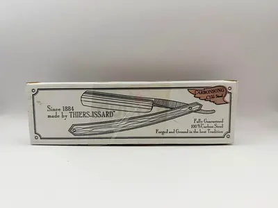 The Art of Shaving Rams Horn Straight Razor – 5/8" Thiers-Issard Carbon Steel