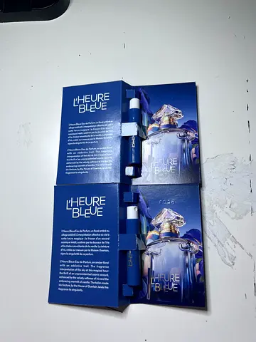 L'Heure Bleue perfume sample vials (2)