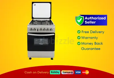 Super General 60X60Cm Freestanding Gas-Cooker,- Brand New | Warranty | Free Delivery | AD3546