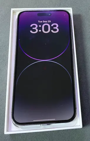 iPhone 14 Pro Max, 512GB, Deep Purple, like new.