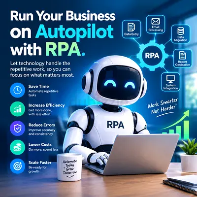 Run Your Business on Autopilot with RPA.