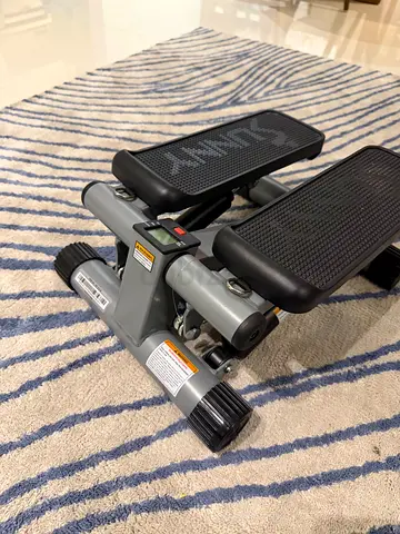 Compact Mini Stepper with Resistance Bands - Home Step Exercise Machine