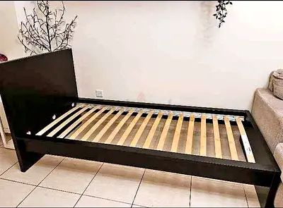Ikea single size bed with mattress