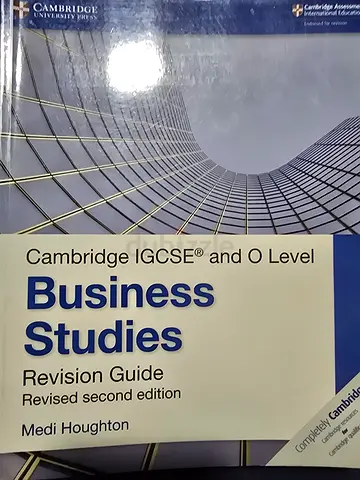 Cambridge IGCSE and O Level Business Studies Revision Guide (Revised 2nd Edition) by Medi Houghton