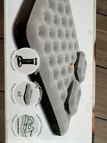 Inflatable Air Mattress with pump - Used once.