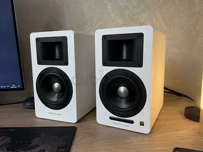 Airpulse A100 Hi-Res Active Speakers White - Like New