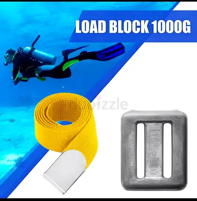 Scuba belt + 1kg