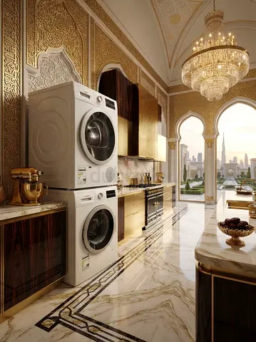 Bosch Series 6 Washer & Dryer Set – Separate Laundry Appliances