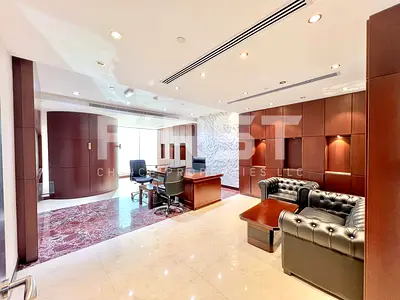 Furnished Office | High Floor | Sea + Sky Views