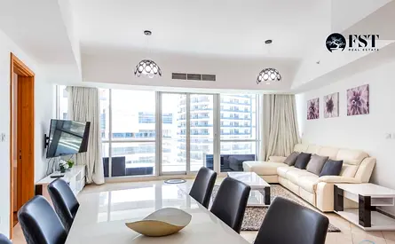 Spacious 2BR with Water/City Views | Walk-in Closet | The Waves Tower A