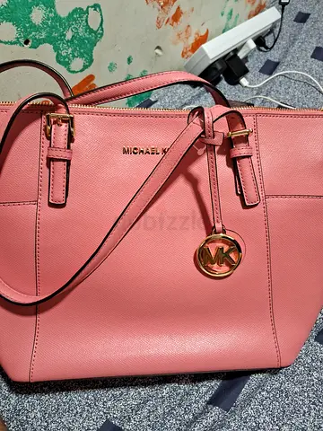 Michael Kors Pink Leather Tote Bag - Gently Used