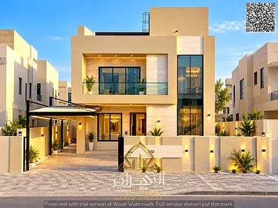 Upscale Residential Neighborhood | Own a Luxury 5-Bedroom G+2 Villa in Al Helio 2, Ajman | Freehold | Exceptional Price Including Registration and Own