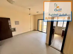 Two bedrooms, a living room, and a balcony with an open view; central air conditioning; good size; n