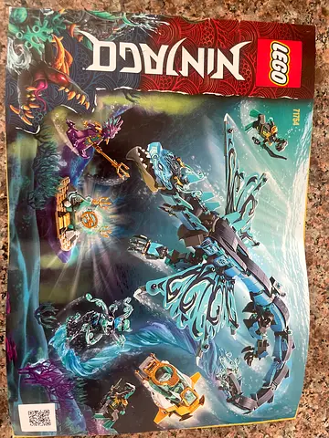 LEGO Ninjago 71754 Jelly Vortex (water dragon) - Good condition water dragon