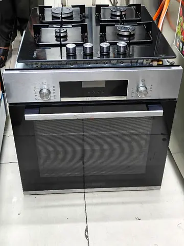 Bosch series 4 Electric oven Top gas Built in