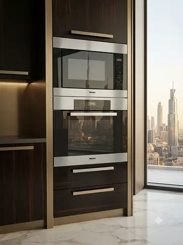 Miele Built-In Electric Oven & Microwave Oven Set – Integrated Kitchen Appliances