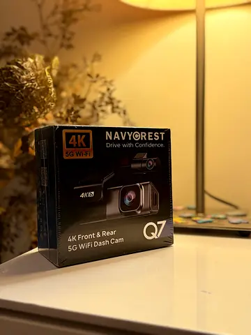 4K Dual Dash Cam (Front & Rear) + 64GB Card | Sealed BRAND NEW