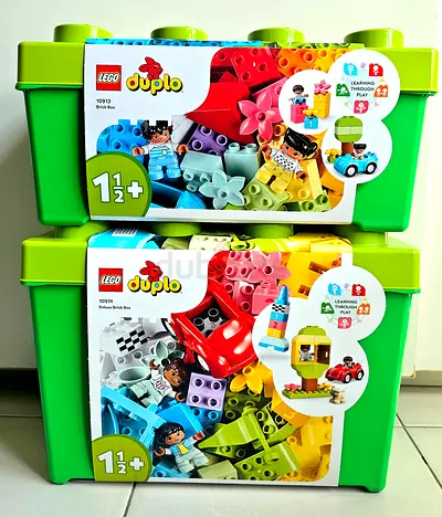 Set of 2 LEGO DUPLO Brick Boxes