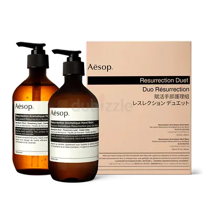 Aesop Resurrection Duet Hand Wash + Hand Balm Set