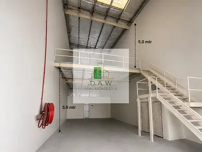 HIGHTED WAREHOUSE FOR RENT IN AL QOUZ