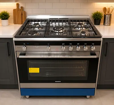 Siemens IQ700 Top Gas Oven Electric Digital Cooking Range Latest Version 90cm
