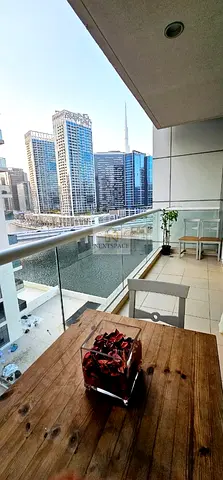 Fully Furnished | 1 Bedroom | lake plus Burj Khalifa view