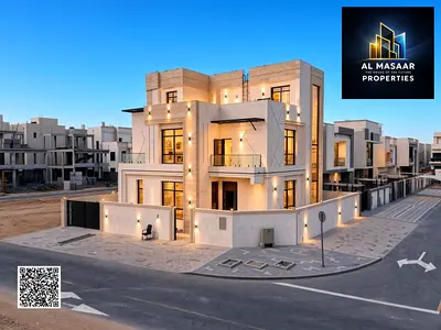 Luxury corner villa with a swimming pool; the price includes property transfer fees and central air conditioning units. Freehold ownership for all.