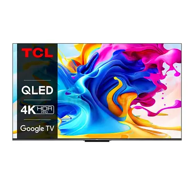 TCL 85 inch Smart QLED TV - 4K - 120Hz, 85C645