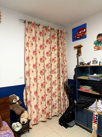 black out curtains 2 pieces full length