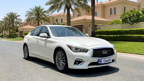 AED 1,288/month | 0 Downpayment | Free 3 Months Warranty | 30 Day Return | INFINITI Q50 2024