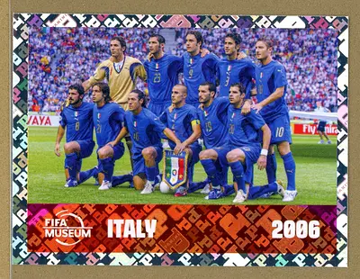 FIFA WC 26 Panini | 2006 Italy National Football Team FIFA Museum Collectible Card