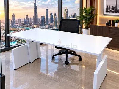 Herman miller Electric height adjustable Modern White Executive Office Desk