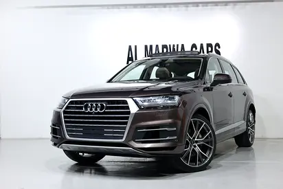 2019 Audi Q7 55 TFSI quattro S line GCC Specs-Excellent Condition