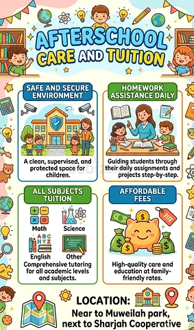 After -school care and tution (Keralite).