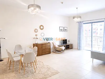 Furnished 1BR | Pool View | Chiller Free | Near Metro