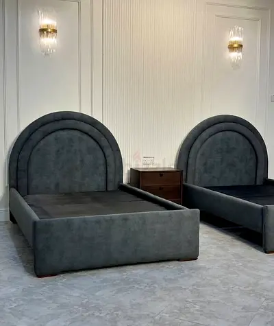 ✨ Stylish Single Bed | Modern Upholstered Design for Bedroom