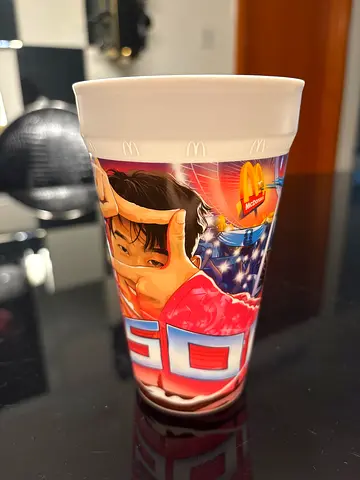 McDonalds limited edition world cup meal cups