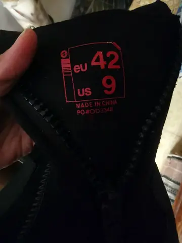 Aqua Lung SuperZip Ergo Scuba Diving Booties - Two Pairs (EU 39 & EU 42)
