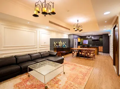 Fully Furnished | Prime location Elegant 5BR + Maid
