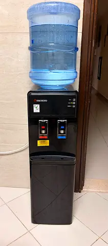 Standing Water Dispenser with Hot & Cold Taps